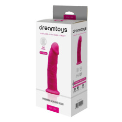 REAL LOVE DILDO 6INCH FUCHSIA