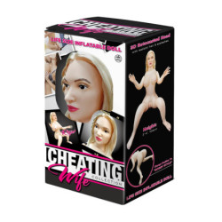 NMC CHEATING WIFE ROSIE LIFE SIZE INFLATABLE DOLL DOGGY STYLE