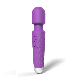 Loving Joy 20-functie toverstaf vibrator paars