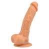 Loving Joy 9 Inch Realistische Siliconen Dildo met Zuignap en Ballen Vanille