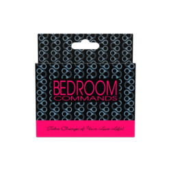 BEDROOM COMMANDS CARD GAME