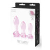 GLAZE GLASS ROSEBUD ANAL TRAINING SET