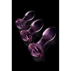 GLAZE GLASS ROSEBUD ANAL TRAINING SET