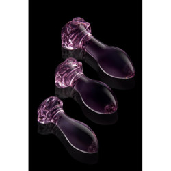 GLAZE GLASS ROSEBUD ANAL TRAINING SET