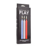 Bound to Play. Hot Wax Candles (3 Pack)