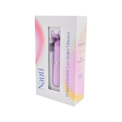 Nauti Petites 10 Speed Rabbit Ears Bullet Vibrator