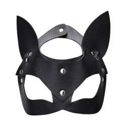 Bound to Play Kitty Cat Gezichtsmasker Zwart