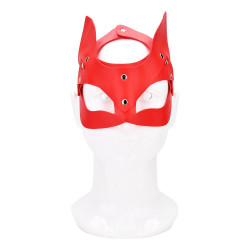 Bound to Play Kitty Cat Gezichtsmasker Rood