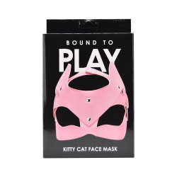 Bound to Play Kitty Cat Face Mask Pink