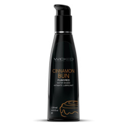 WICKED AQUA CINNAMON BUN FLAVORED LUBRICANT 120ML