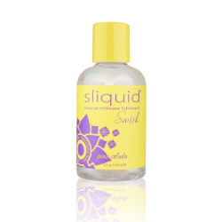 Sliquid Naturals Swirl Glijmiddel met Smaak - Framboos Blauw