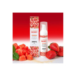 EXSENS WARMING MASSAGE OIL STRAWBERRY  50ML