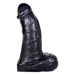 NMC 10,5 INCH PVC REUZE DILDO ZWART