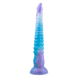 NMC 12 INCH SILICONEN MONSTER DILDO GLOW IN THE DARK