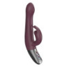 NMC 8,5 INCH SILICONEN OPLAADBARE VIBRATOR RUBINE ROOD