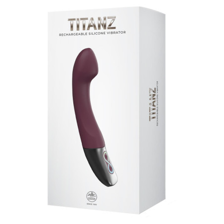 NMC SILICONEN OPLAADBARE VIBRATOR RUBINE ROOD