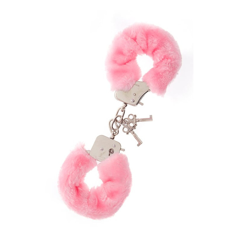 DREAM TOYS HANDCUFFS WITH PLUSH PINK