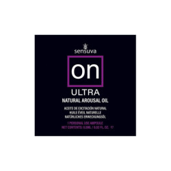 SENSUVA ON ULTRA AROUSAL OIL 75 PIECE SINGLE USE TUB