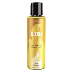 SENSUVA SIZZLE LIPS WARMING GEL PINA COLADA 125ML