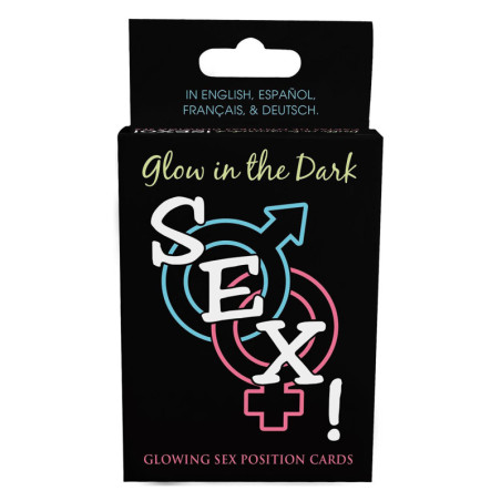 GLOW-IN-THE-DARK SEX! CARDS