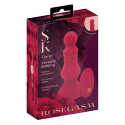 SECRET KISSES OP AFSTAND VIBRERENDE FLORET BUTTPLUG