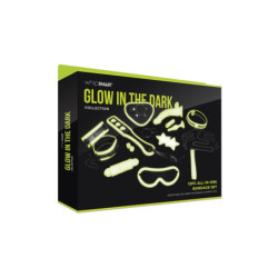 WHIPSMART 12-DELIGE GLOW IN THE DARK ALL-IN ONE BONDAGESET