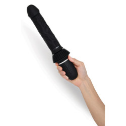 WHIPSMART GIRTHY REALISTIC THRUSTING SEX MACHINE WITH HANDS FREE SUCTION MOUNT