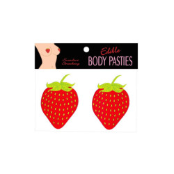 EDIBLE BODY PASTIES STRAWBERRY