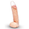 SIZE UP CLEAR VIEW PENIS EXTENDER WITH BALL LOOP CLASSIC