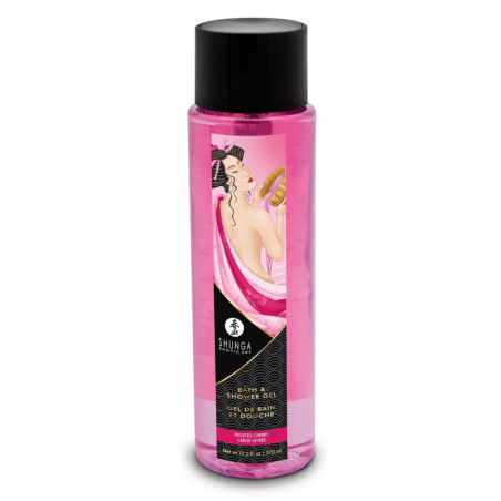 SHUNGA KISSABLE BATH AND SHOWER GEL FROSTED CHERRY 370 ML