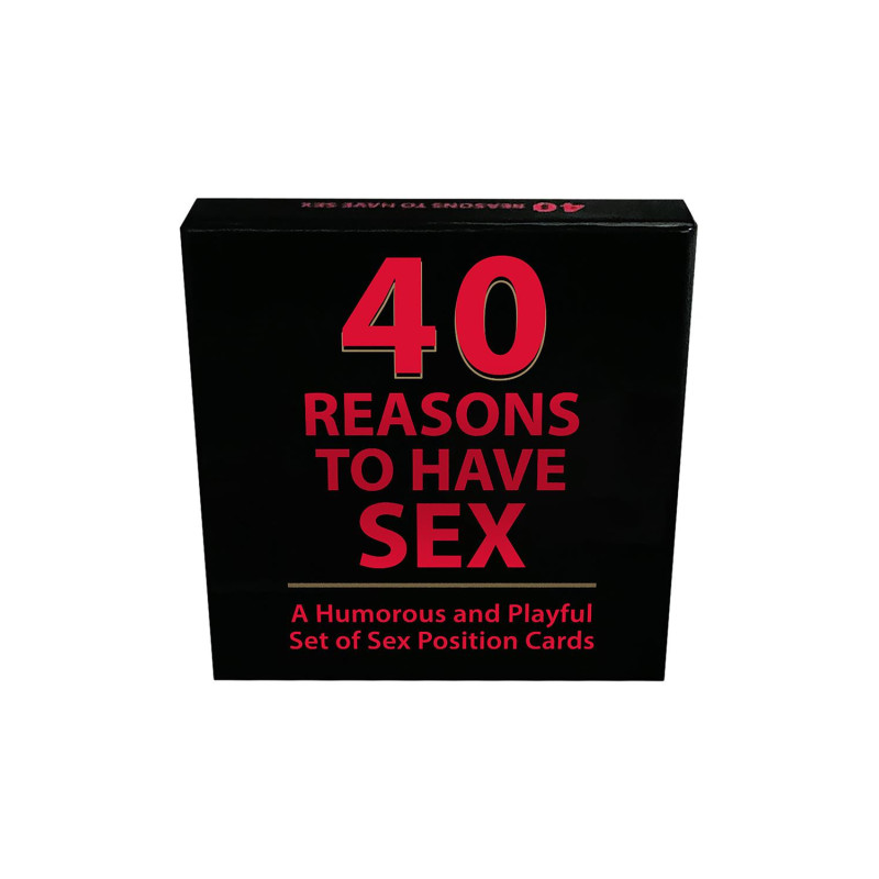 40 REASONS TO HAVE SEX