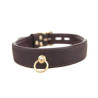 BOUND Nubuck Leather Choker with 'O' Ring