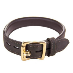 BOUND Nubuck Leren Choker met 'O' Ring