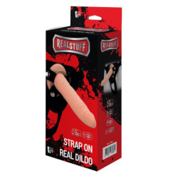 REALSTUFF STRAP ON REAL DILDO