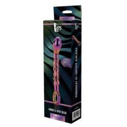 GLAMOUR GLAS GERIBBELDE G-SPOT DILDO