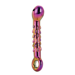 GLAMOUR GLAS GERIBBELDE G-SPOT DILDO