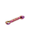 GLAMOUR GLAS GERIBBELDE G-SPOT DILDO