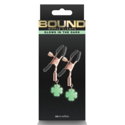 BOUND NIPPLE CLAMPS G4 ROSE GOLD