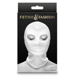 FETISH & FASHION EYES HOOD WHITE