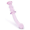 GLAZUUR GLAZEN ROZENKNOP G-SPOT DILDO