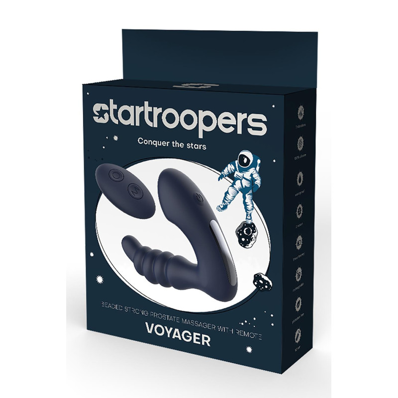 STARTROOPERS VOYAGER PROSTATE MASSAGER WITH REMOTE