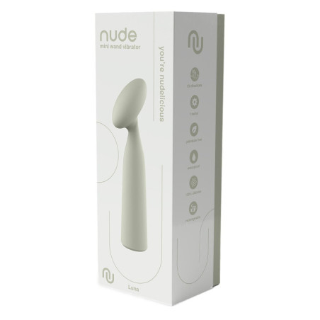 NUDE LUNA MINI WAND VIBRATOR