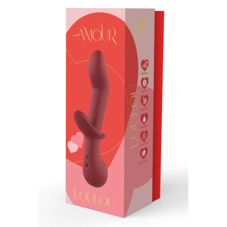 AMOUR FLEXIBLE G-SPOT DUO VIBE LOULOU