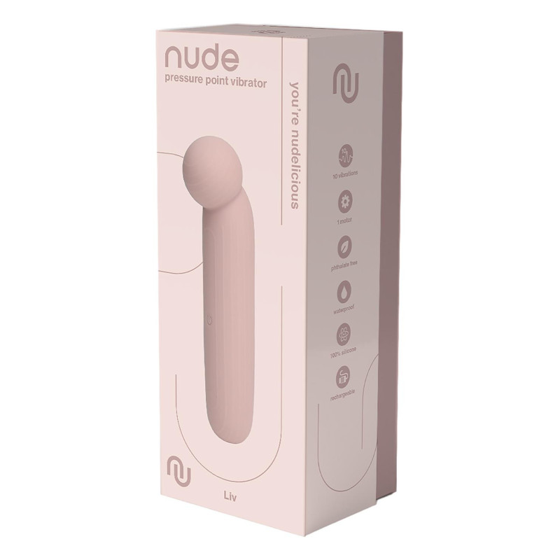 NUDE LIV PRESSURE POINT VIBRATOR - TRAVELSIZE