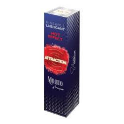 MAI ATTRACTION KISSABLE LUBRICANT HOT EFFECT MOJITO FLAVOR 50ML