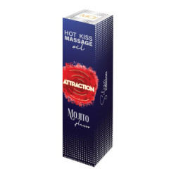 MAI ATTRACTION HOT KISS MASSAGE OIL MOJITO FLAVOR 50ML