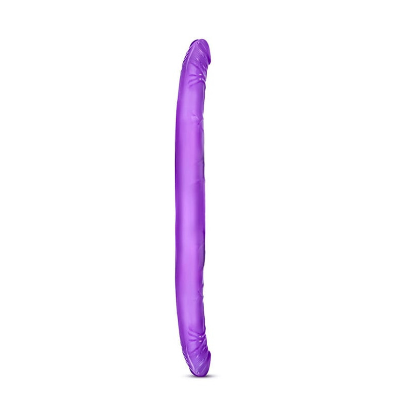 B YOURS 16INCH DOUBLE DILDO PURPLE