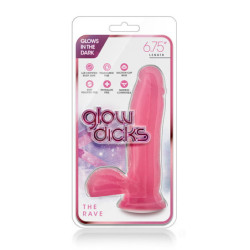 GLOW DICKS THE RAVE PINK