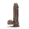 DR. SKIN MR. MAGIC 9INCH DILDO CHOCOLATE