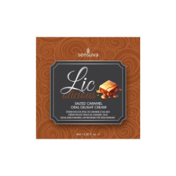 SENSUVA LIC-O-LICIOUS ORAL DELIGHT CREAM SALTED CARAMEL 6 ML